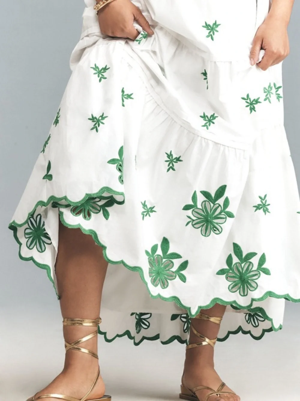 Anthropologie Somerset Maxi Dress Eyelet Edition - Picture 3 of 6